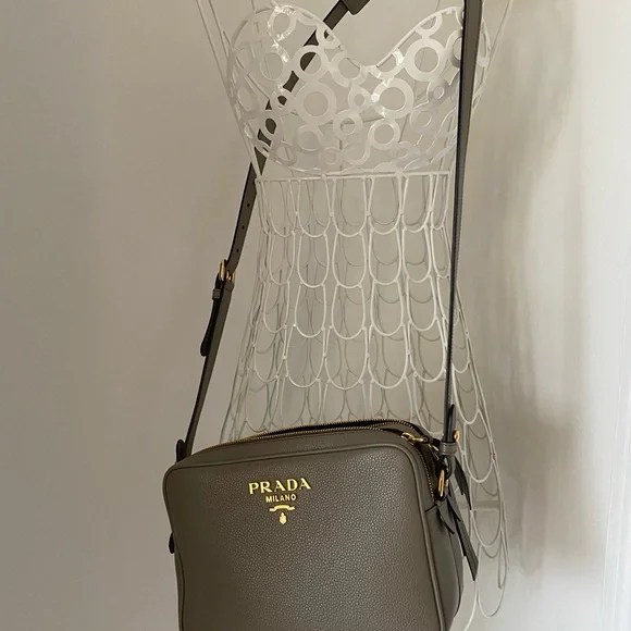 NEW Vitello Phenix Camera Bag Argilla - Picture 8 of 10